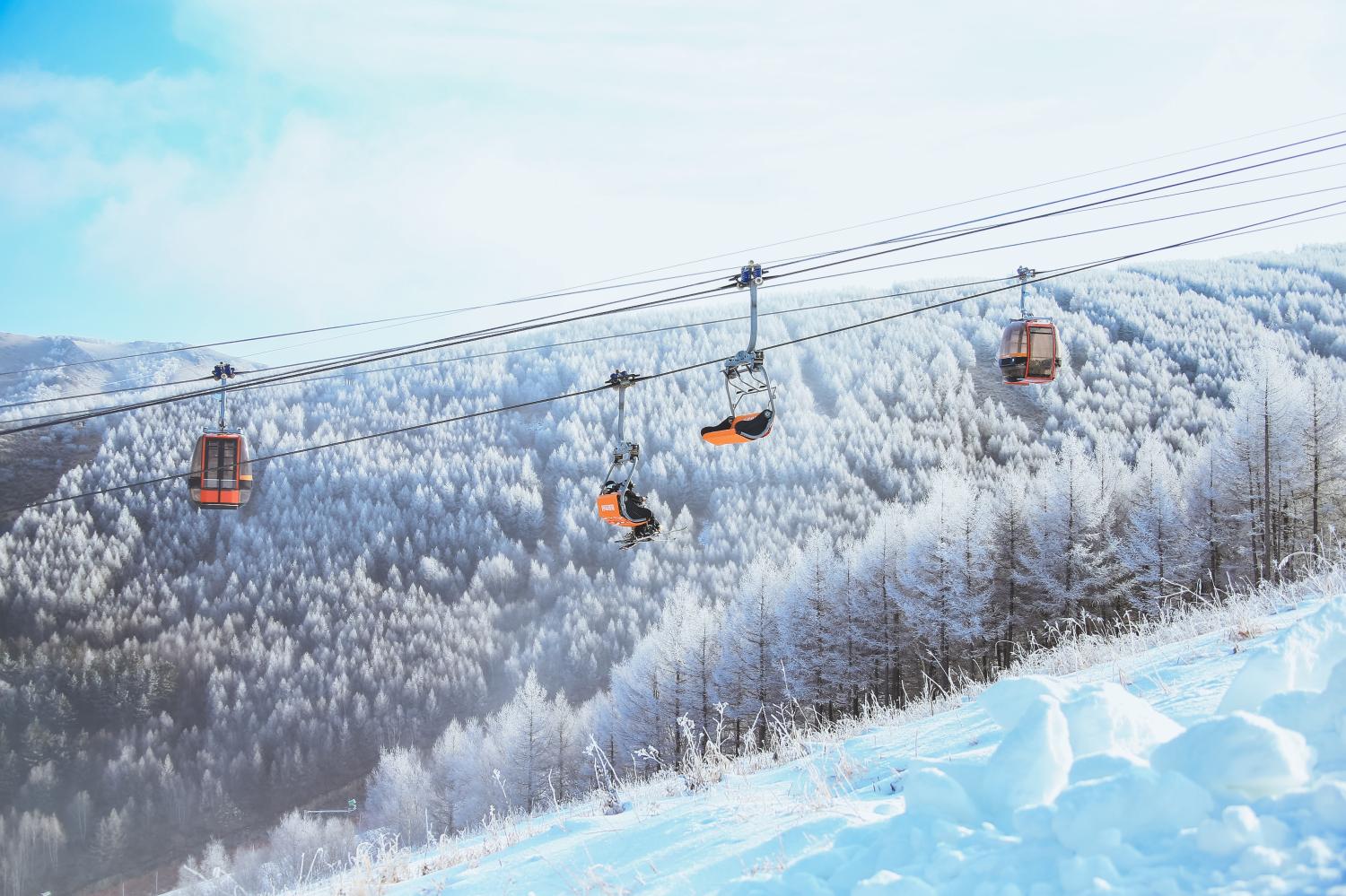 万龙滑雪场脱挂索道+高岩+张家口市万龙运动旅游有限公司+空中驿站+1号索道：长度：1550米，高差：463米；2号索道：长度：(1).jpg